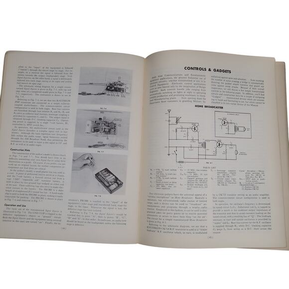 Raytheon Transistors Applications All New Circuits Vol II Booklet 1957 Vintage - Picture 6 of 10